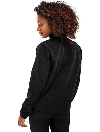 Camisola polar grossa mulher