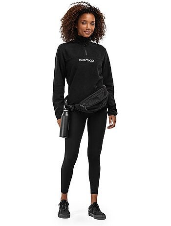 Camisola polar grossa mulher