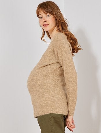 Camisola pré-mamã com renda - Kiabi