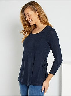 Camisola pré-mamã em malha fina - Kiabi