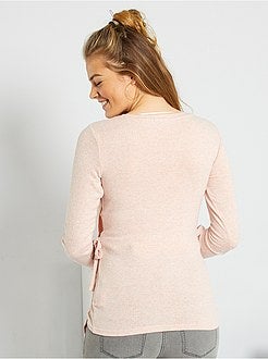 Camisola pré-mamã em malha fina - Kiabi
