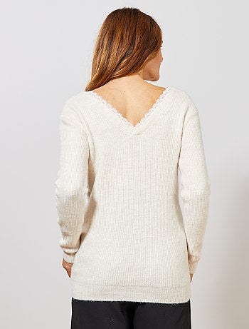 Futura mamã - Camisola pré-mamã reversível - Kiabi