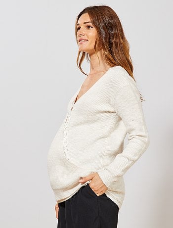 Futura mamã - Camisola pré-mamã reversível - Kiabi