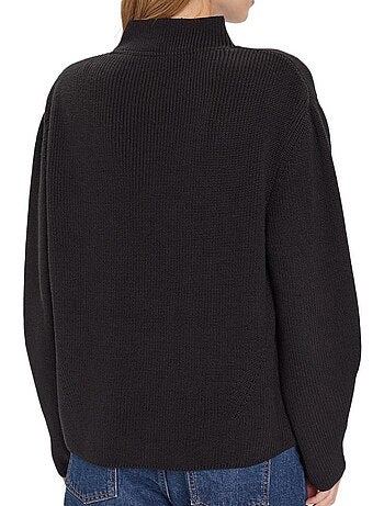 Camisola Branca de Gola Alta Tommy Hilfiger para Mulher