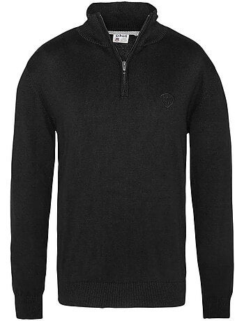 Camisola cinzenta para homem schott plb127