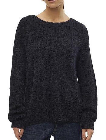 Camisola Preta de Mulher Vero Moda com Mangas Abufaradas