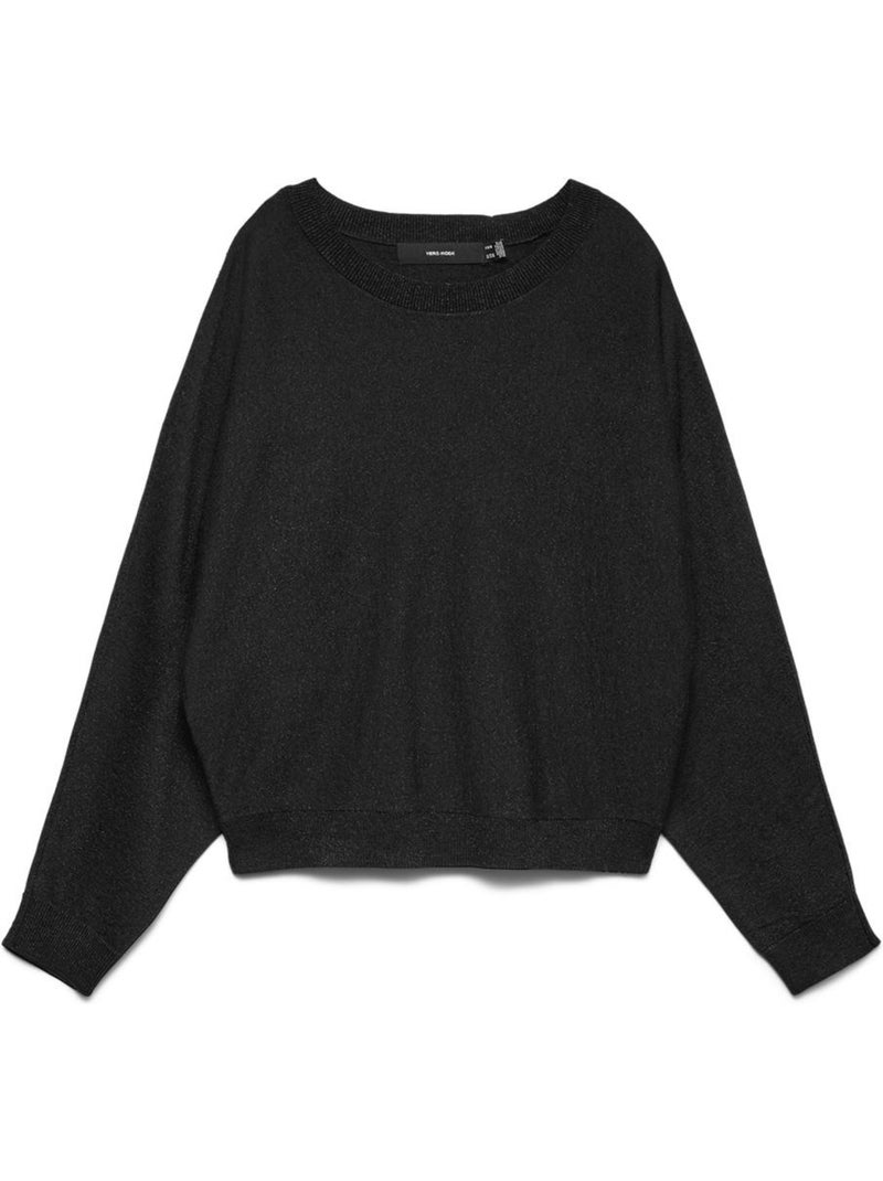 Camisola Preta de Mulher Vero Moda Happyglitter Batwing Preto - Kiabi