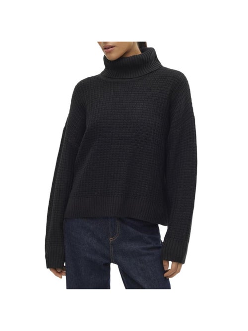 Camisola Preta de Mulher Vero Moda Momega - Kiabi