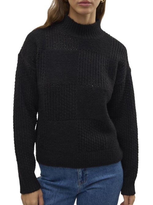 Camisola Preta de Mulher Vero Moda Moon - Kiabi Camisola Preta de Mulher Vero Moda Moon - Kiabi