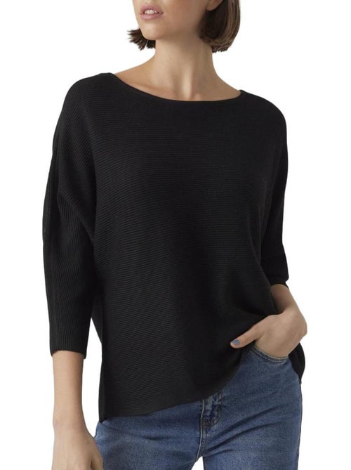 Camisola Preta de Mulher Vero Moda Nora - Kiabi