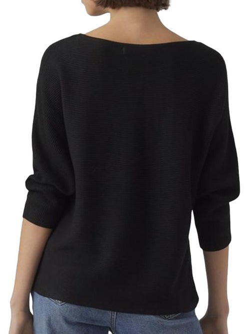 Camisola Preta de Mulher Vero Moda Nora - Kiabi