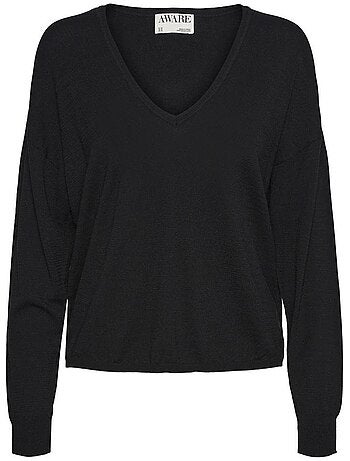 Camisola Preta Feminina Vero Moda Oaklynn