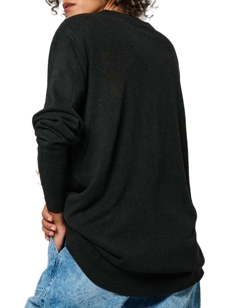 Camisola Preta Kaporal Marka para Mulher Preto - Kiabi