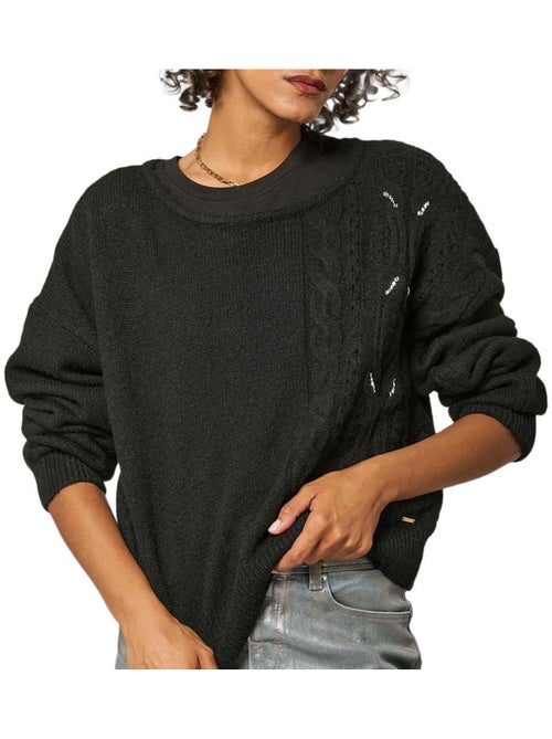 Camisola Preta Kaporal MOVE para Mulher - Kiabi Camisola Preta Kaporal MOVE para Mulher - Kiabi
