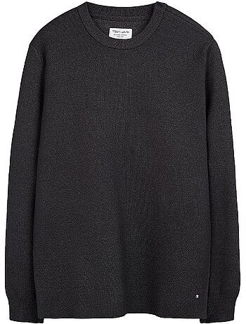 Camisola preta masculina teddy smith drystan
