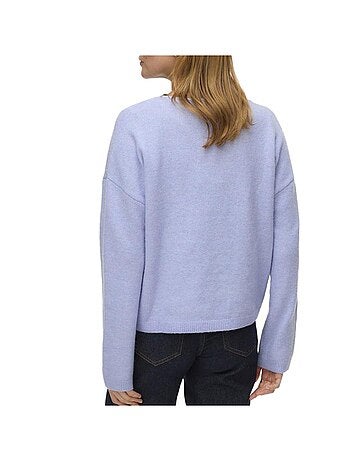 Camisola Malha Mauve Vero Moda Besti para Mulher