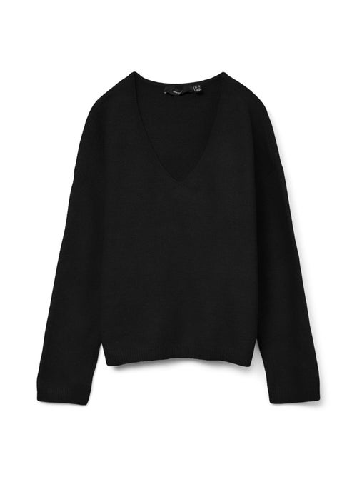 Camisola Preta Vero Moda Besti para Mulher 10331562 - Kiabi