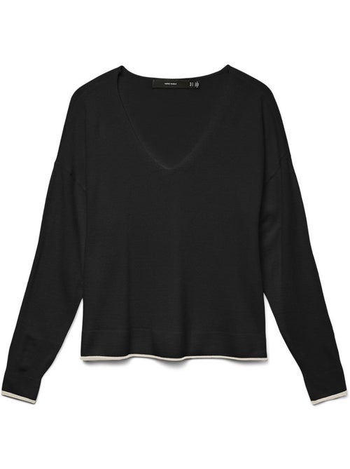 Camisola Preta Vero Moda Breezess para Mulher - Kiabi