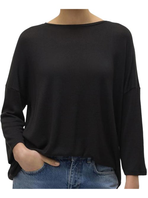 Camisola preta vero moda brianna para mulher - Kiabi Camisola preta vero moda brianna para mulher - Kiabi