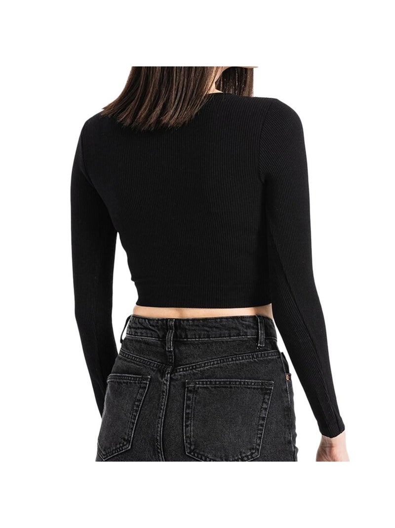 Camisola Preta Vero Moda Eve para Mulher Preto - Kiabi