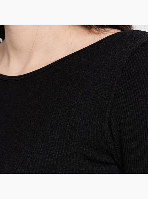 Camisola Preta Vero Moda Eve para Mulher - Kiabi Camisola Preta Vero Moda Eve para Mulher - Kiabi