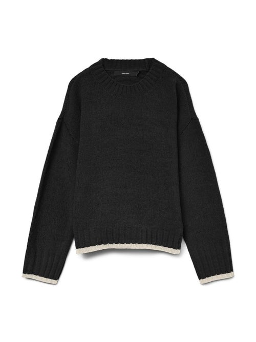 Camisola Preta Vero Moda Hadow para Mulher - Kiabi Camisola Preta Vero Moda Hadow para Mulher - Kiabi