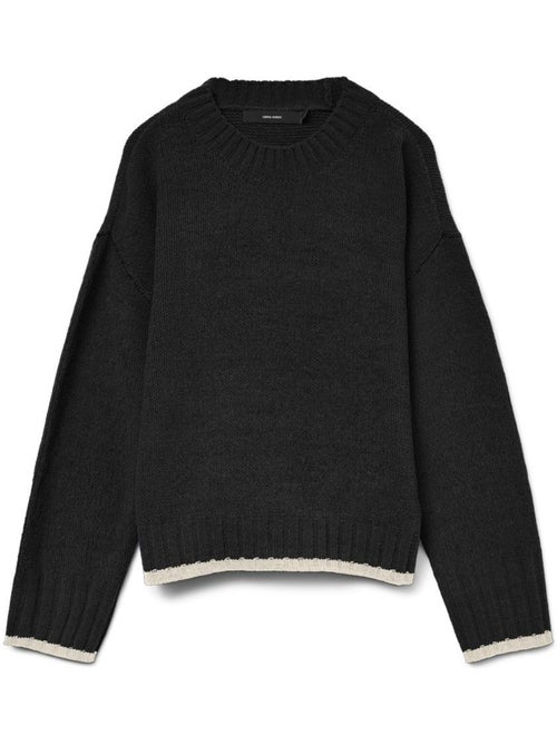 Camisola preta vero moda hadow para mulher - Kiabi