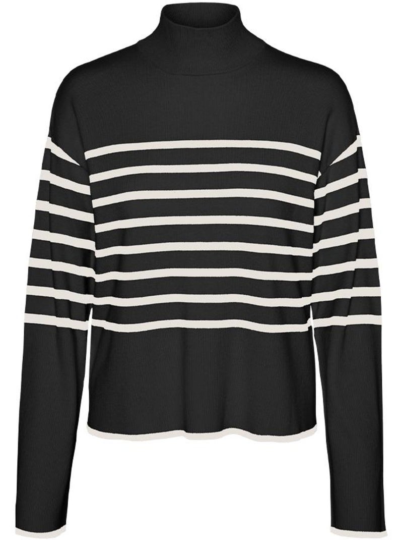 Camisola Preta Vero Moda Happiness para Mulher Preto - Kiabi