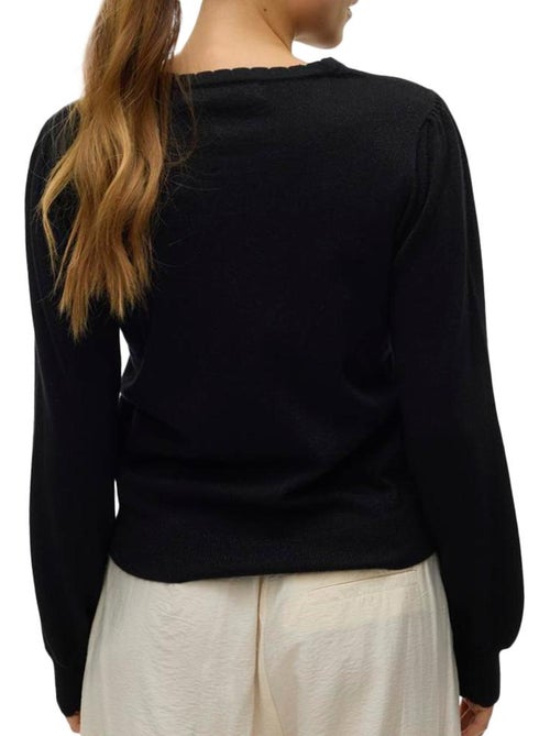 Camisola Preta Vero Moda Happyshine 10 para Mulher - Kiabi