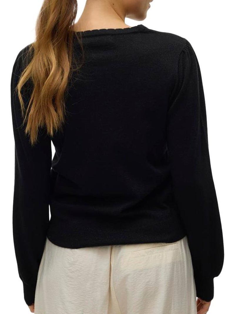 Camisola Preta Vero Moda Happyshine 10 para Mulher Preto - Kiabi