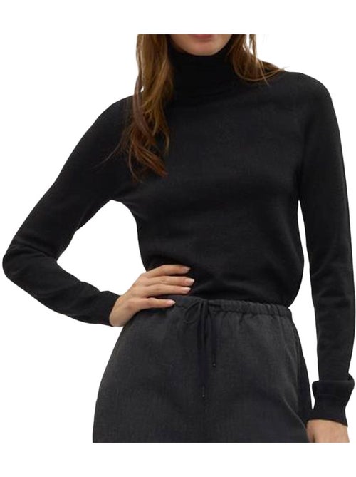 Camisola Preta Vero Moda Happyshine para Mulher - Kiabi Camisola Preta Vero Moda Happyshine para Mulher - Kiabi