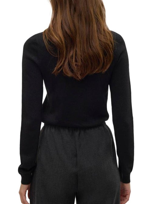 Camisola Preta Vero Moda Happyshine para Mulher - Kiabi Camisola Preta Vero Moda Happyshine para Mulher - Kiabi