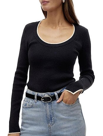 Camisola bege vero moda joan para mulher