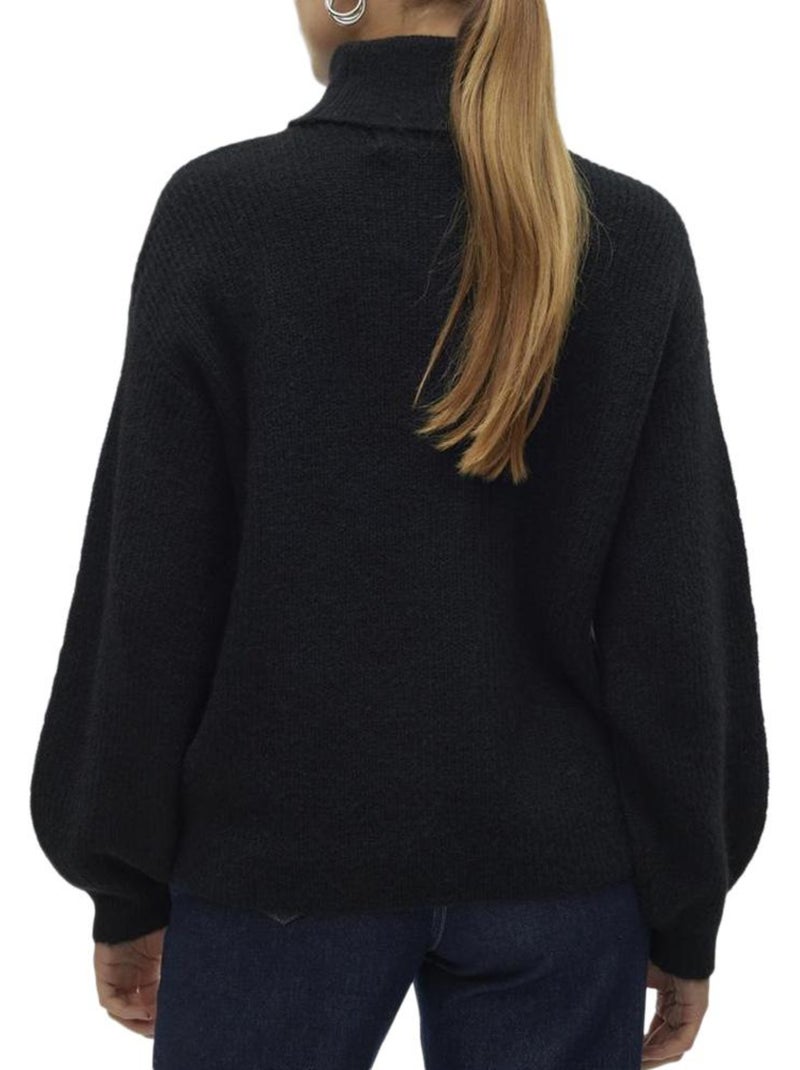 Camisola Preta Vero Moda Mili para Mulher Preto - Kiabi