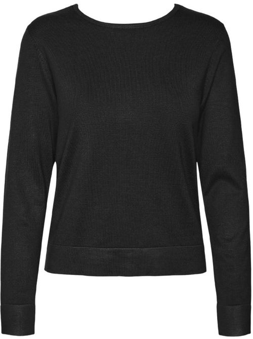 Camisola Preta Vero Moda Molly para Mulher - Kiabi Camisola Preta Vero Moda Molly para Mulher - Kiabi