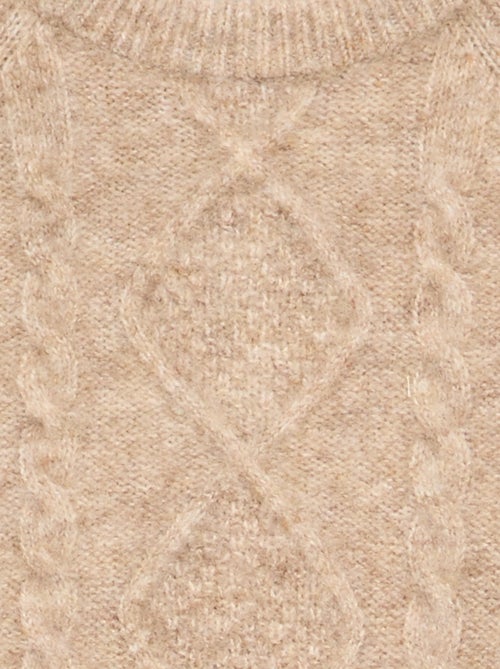 Camisola quente entrançada - Kiabi Camisola quente entrançada - Kiabi