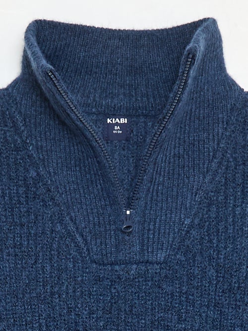 Camisola quente lisa - Kiabi