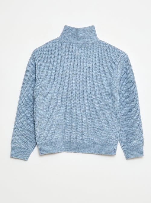 Camisola quente lisa - Kiabi
