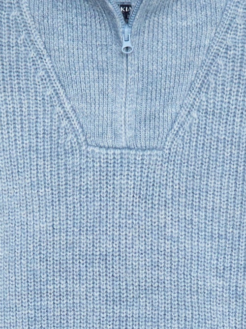 Camisola quente lisa - Kiabi