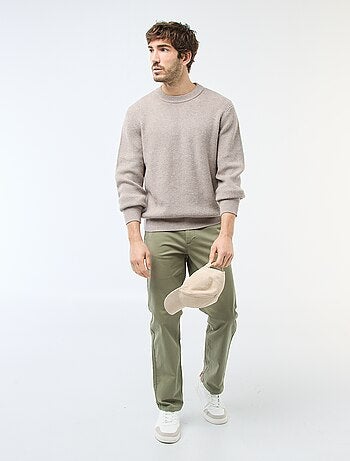 Camisola quente lisa