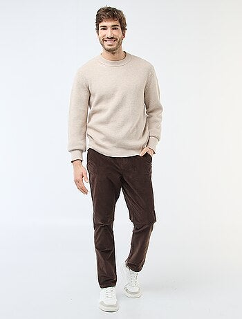 Camisola quente lisa