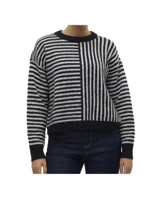 Camisola Ranus Vero Moda para Mulher Bege/Preta - Kiabi Camisola Ranus Vero Moda para Mulher Bege/Preta - Kiabi