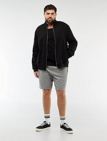 Camisola regata regular em malha canelada