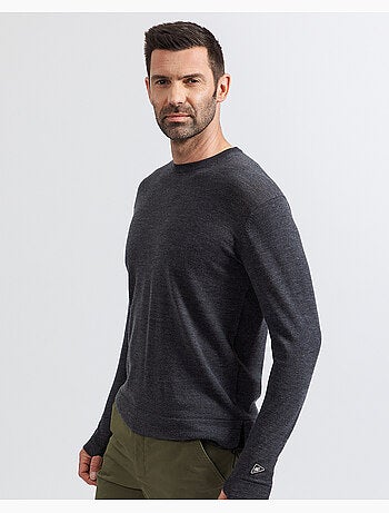 Camisola riding cinzento regular
