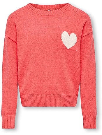 Camisola Rosa para Menina Kids ONLY Gleva