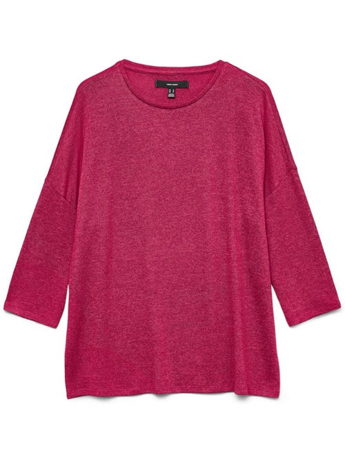 Camisola Rosa Vero Moda Brianna para Mulher - Kiabi Camisola Rosa Vero Moda Brianna para Mulher - Kiabi