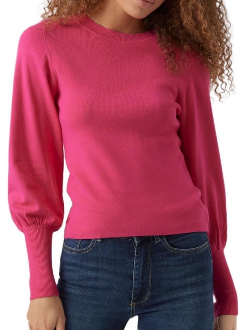 Camisola Rosa Vero Moda Hollykari para Mulher Rosa - Kiabi