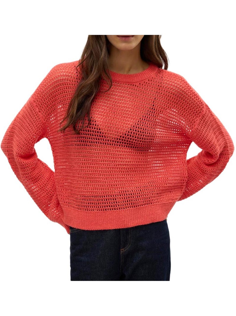 Camisola Rosa Vero Moda Madera para Mulher Rosa - Kiabi