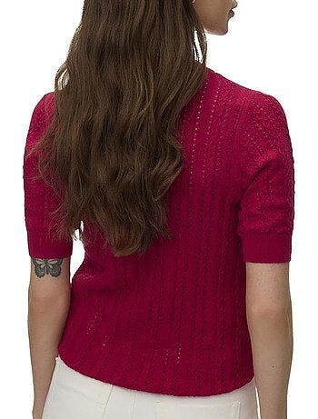 Camisola Rosa Vero Moda Morena para Mulher