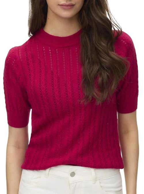 Camisola Rosa Vero Moda Morena para Mulher - Kiabi Camisola Rosa Vero Moda Morena para Mulher - Kiabi